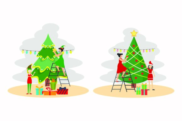 Christmas Bright Holiday Illustrations Review