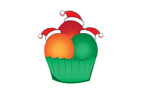 Christmas Cake 009 Illustration for Local Branding