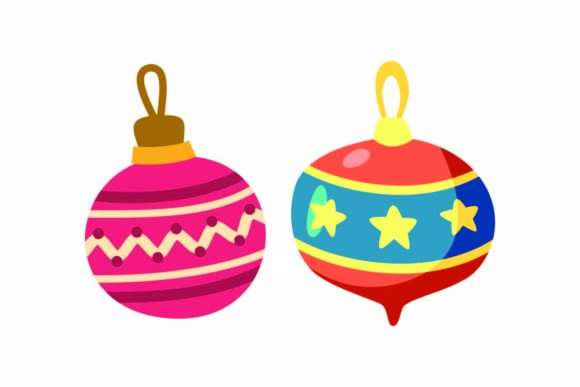 Christmas Decoration Accessories Vector