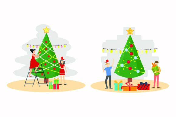 Christmas Decoration Xmas Winter Set Review