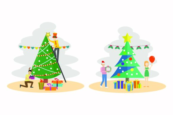 Christmas Festive Celebration Vector Set Review