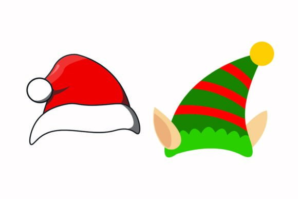 Christmas Hat Santa Warm Illustrations