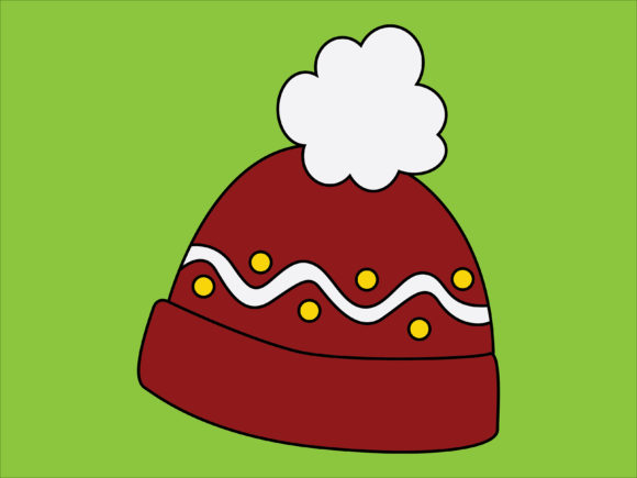 Christmas Illustration Background for Crafting