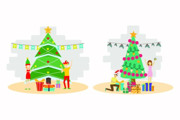 Christmas Light Celebration Vector Set for Creative Projects