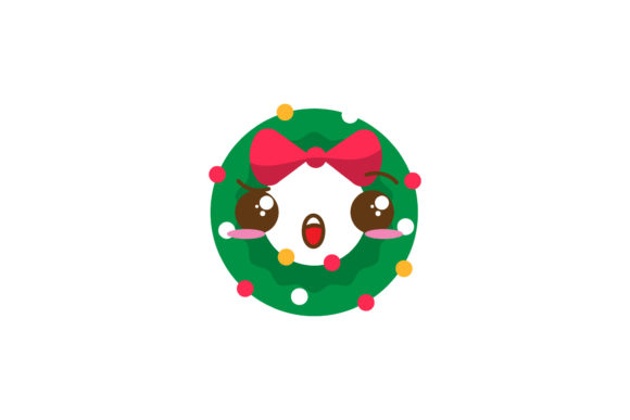Christmas Mistletoe Decor Illustrations
