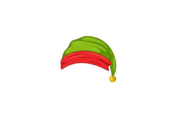 Christmas Peter Pan Hat Vector Illustration for Content Publishing