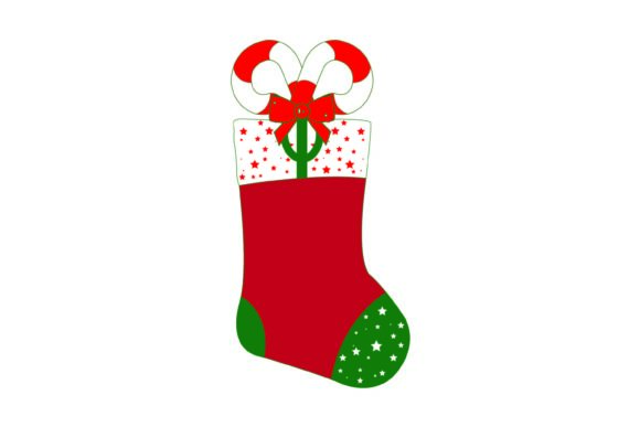 Christmas Socks 058 Illustrations