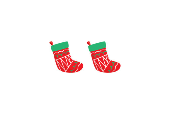 Christmas Stocking Asset Vector
