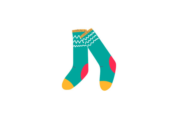 Christmas Stocking Vector Illustrations