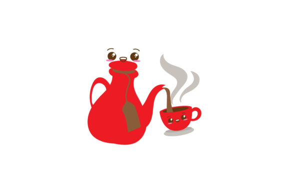 Christmas Tea Asset Designs Vector