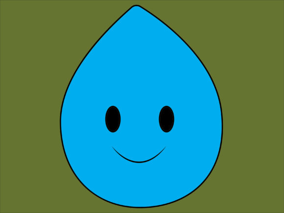 Illustration Christmas Water for Website and Editorial Design